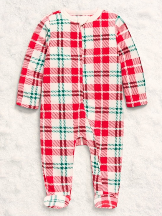 Old Navy Other - Old Navy Microfleece 2-Way Zip Onesie for Baby, Newborn Up to 7 lbs